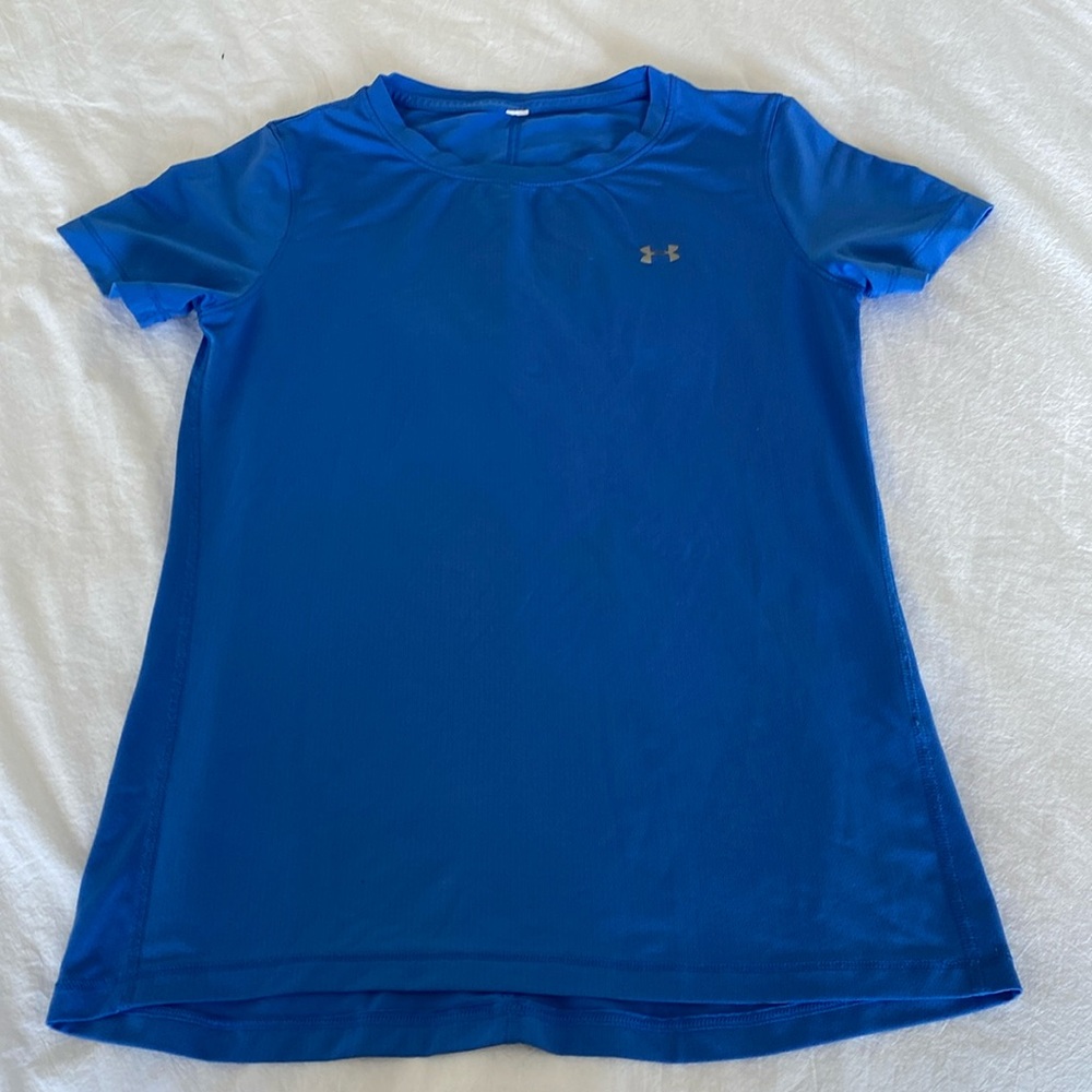 Under Armour Blue Tee - Size XXS